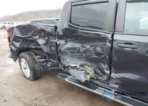 2022 Chevrolet Silverado 1500 4Wd Short Bed Custom из США, поврежденный, VIN 1GCPDBEK7NZ626236